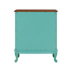 The Pioneer Woman 4-Drawer Dresser Made With Solid Wood Frame, Teal