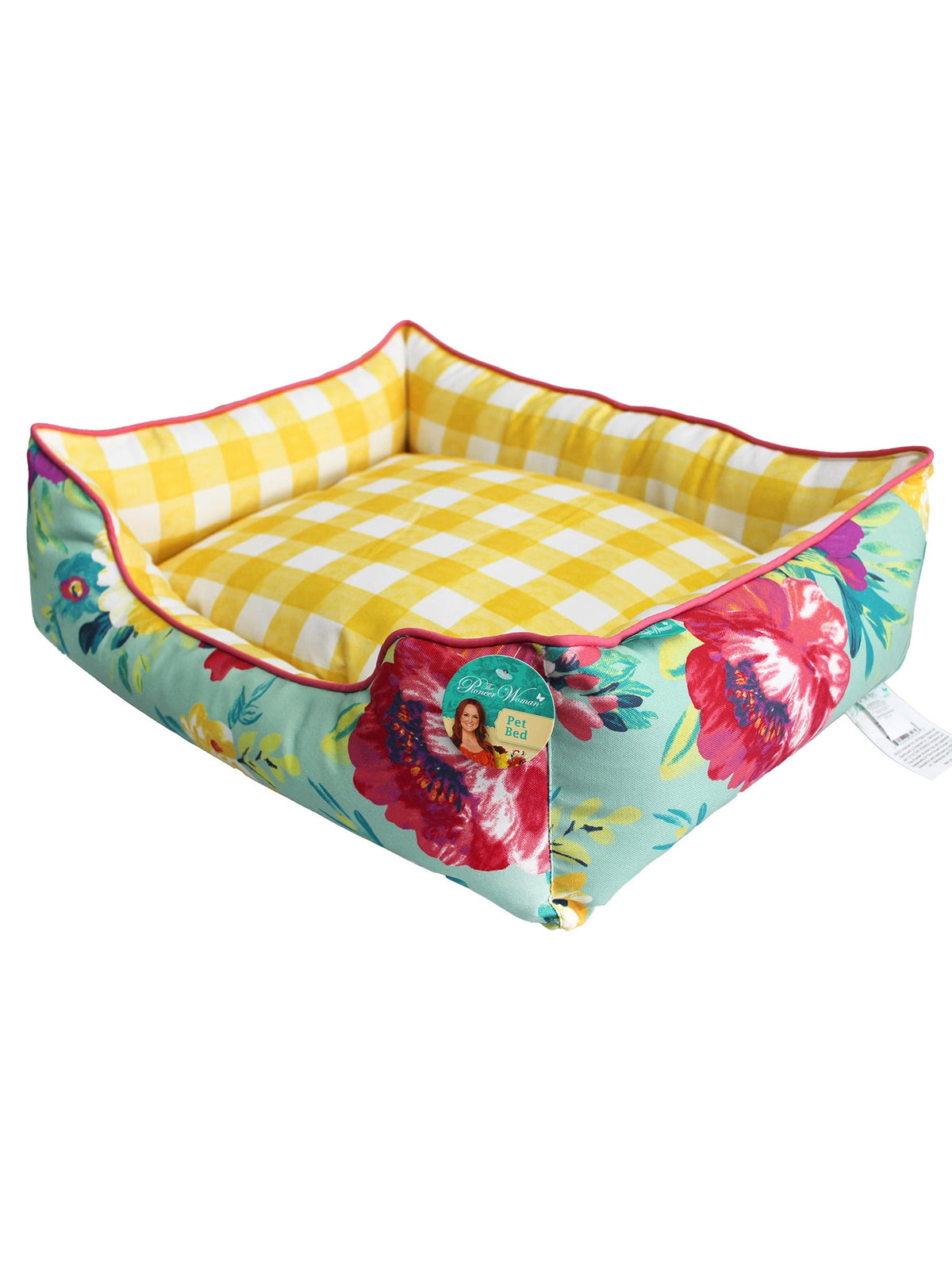 Pet Bed, Sweet Rose Large 34" x 24" | Prairie Lane - View 2