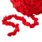 The Pioneer Woman Sherpa Chenille Red Yarn, 58 Yards, 4 Pack