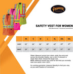 Pioneer Women's Custom Fit Hi-Vis Mesh Back Safety Vest - Color: Pink - Size: XL | Prairie Lane - View 7