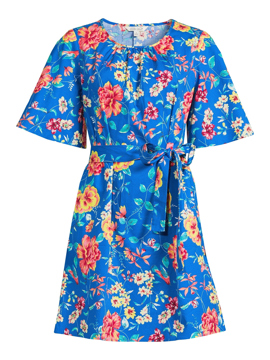 The Pioneer Woman Scoop Neck Bell Sleeve Dress, Women’s