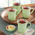 Painted Meadow 16-Ounce Ceramic Mugs, Set of 4 | Prairie Lane - View 2