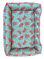 Vintage Floral Large Pet Bed, 34" x 24" | Prairie Lane - View 7