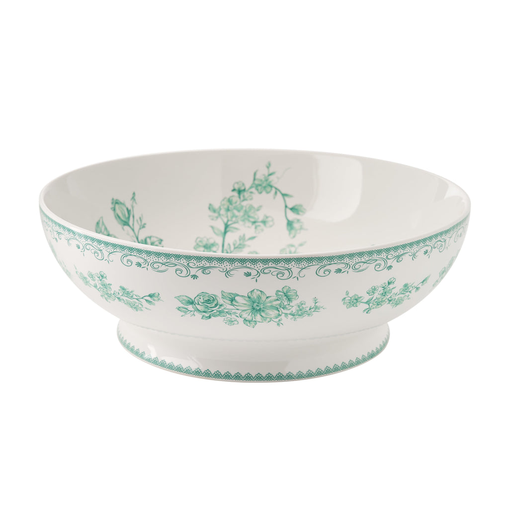 The Pioneer Woman Agatha Stoneware 11-inch Serving Bowl, Green