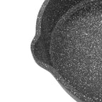 Prairie Signature 2-Piece Cast Aluminum 10" & 12" Fry Pan Set, Charcoal Speckle | Prairie Lane - View 7