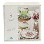Painted Meadow 12-Piece Ceramic Dinnerware Set | Prairie Lane - View 4