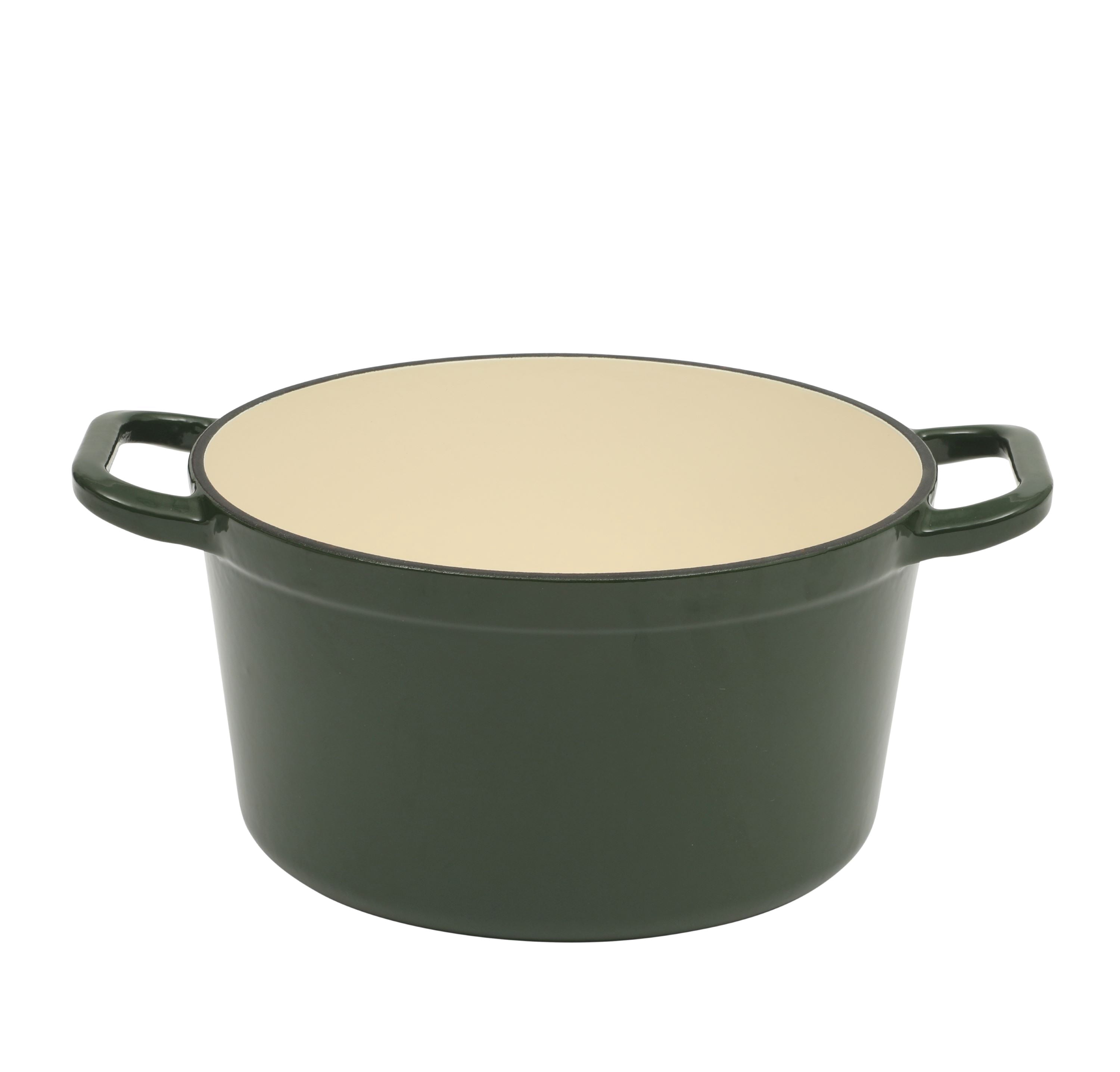 The Pioneer Woman 5-Quart Enamel Cast Iron Dutch Oven with Lid, Dark Green