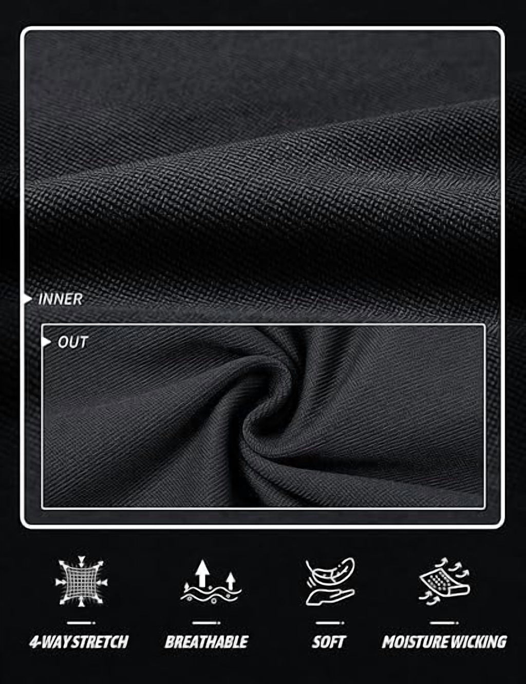 Sweat Shorts for Men 5 Inch Inseam Shorts Athletic Gym Workout Casual Cotton | Prairie Lane - View 4