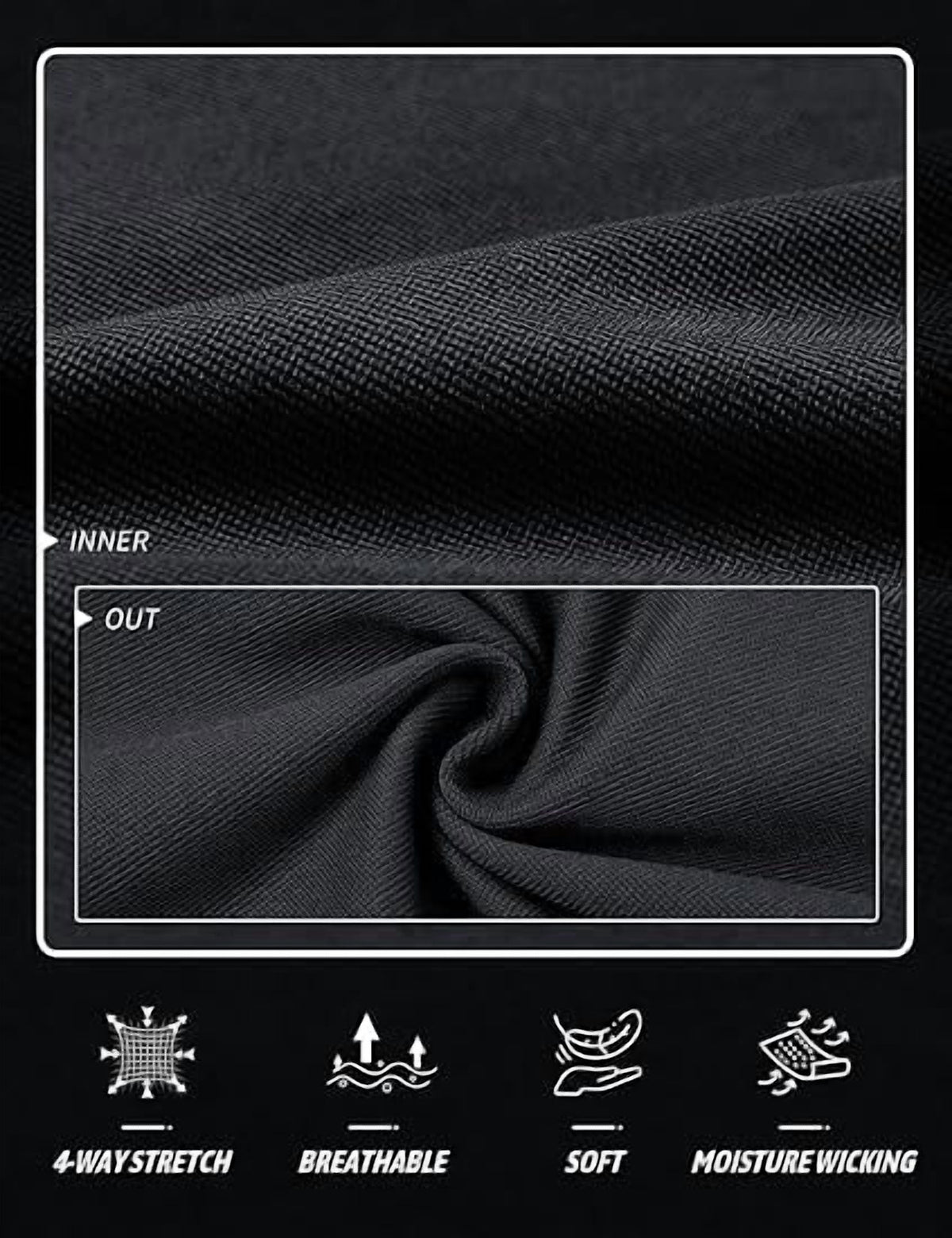 Sweat Shorts for Men 5 Inch Inseam Shorts Athletic Gym Workout Casual Cotton | Prairie Lane - View 4