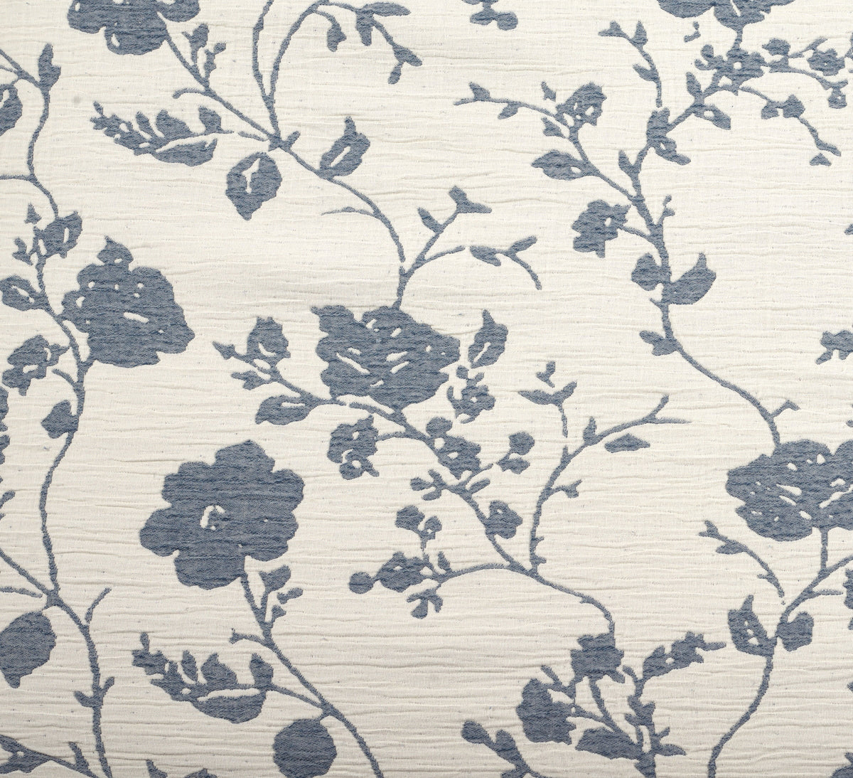 Agatha Floral Gauze Pillow Sham, Standard, Blue Dust, 2 Pack | Prairie Lane - View 4