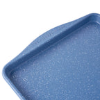 7-Piece Aluminized Steel Bakeware Set, Nonstick, Blue Speckle | Prairie Lane - View 3