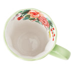 Painted Meadow 16-Ounce Ceramic Mugs, Set of 4 | Prairie Lane - View 5