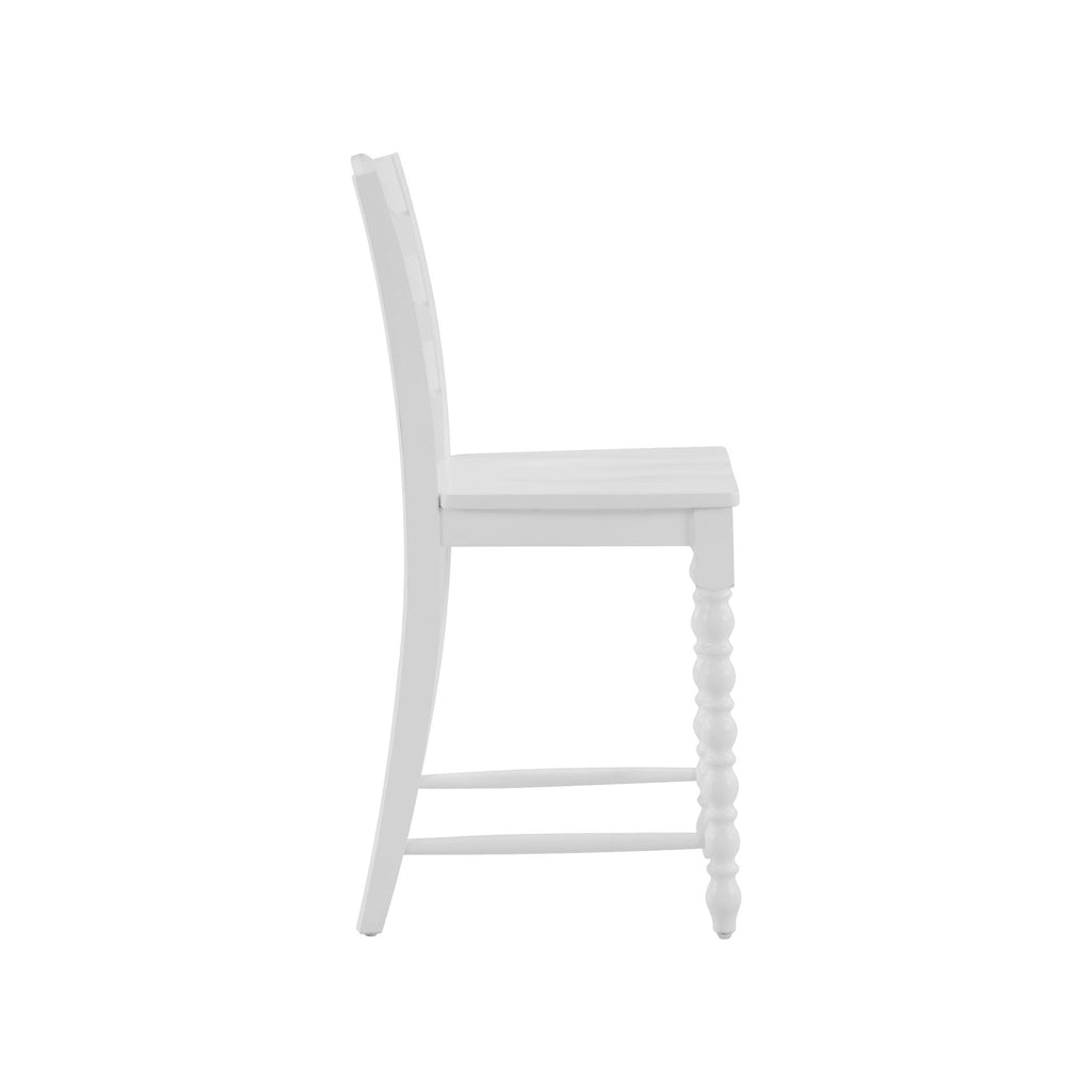 The Pioneer Woman Harper Counter-height Wood Stools, 2 Pack, White