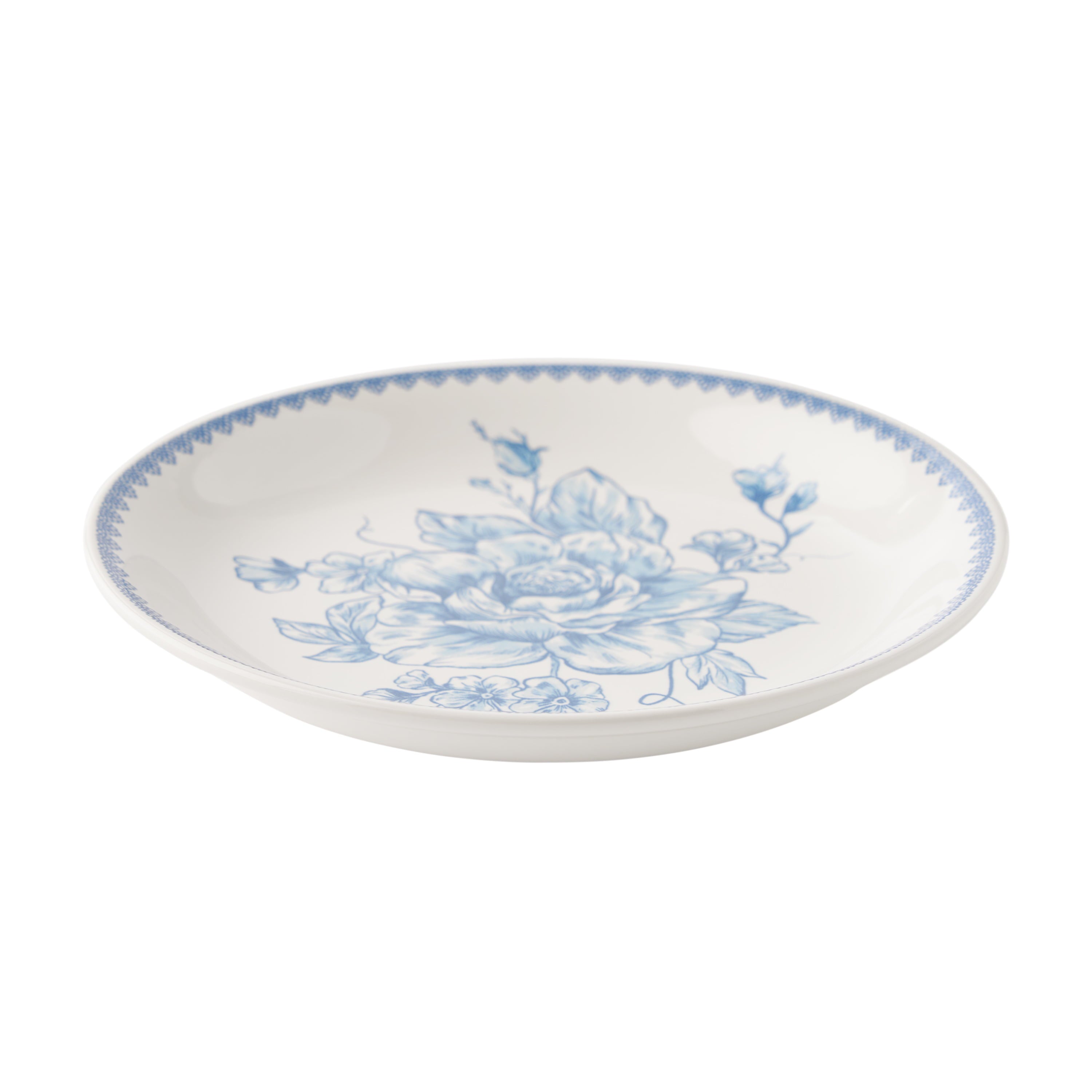 The Pioneer Woman Agatha Stoneware Appetizer Plate, Blue, Set of 6