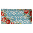 Floral Medley 12.3" Stoneware Serving Platters, 3-Piece Set | Prairie Lane - View 5