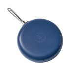 Harlow 12" Ceramic Non-Stick Fry Pan, Denim Blue | Prairie Lane - View 6