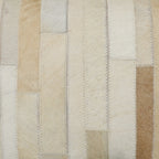 Ranch Patchwork Cowhide Lumbar Pillow 14" x 20" | Prairie Lane - View 3