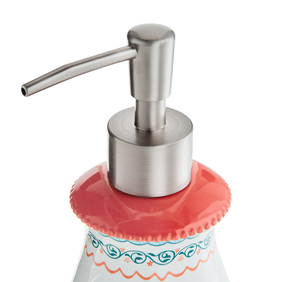 Multi- Color 2 Piece Ceramic Bath Accessories Set, Breezy Blossom | Prairie Lane - View 5