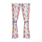 Sheer Cotton Curtain Panel, Floral,1 Panel, 50"W x 84"L | Prairie Lane - View 2
