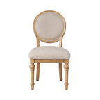 The Pioneer Woman Willa Rounded Back Dining Chairs, Heirloom Wheat, Set of 2
