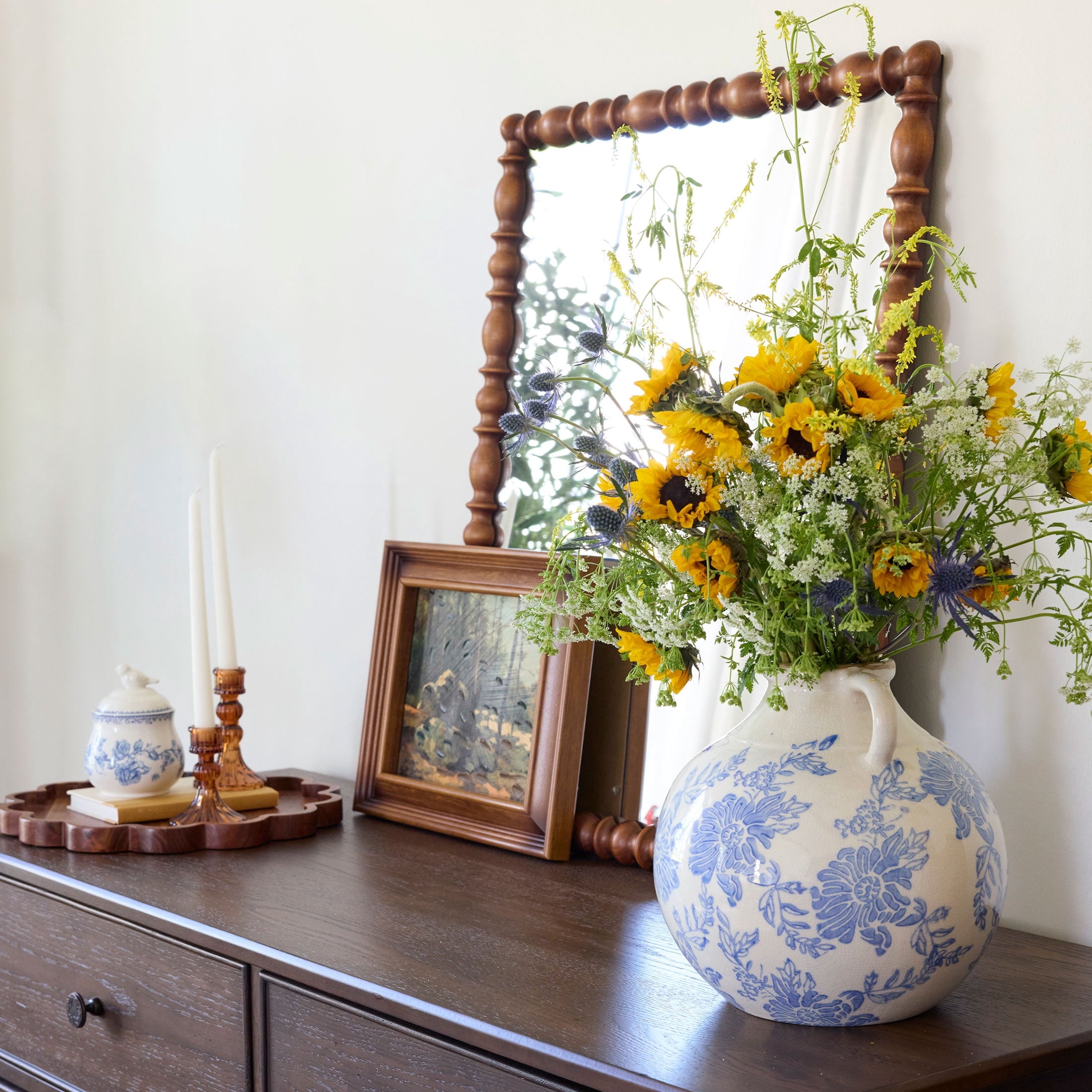 Western Farmhouse Wall Art Set of 3 Framed Prints | Prairie Lane - View 5
