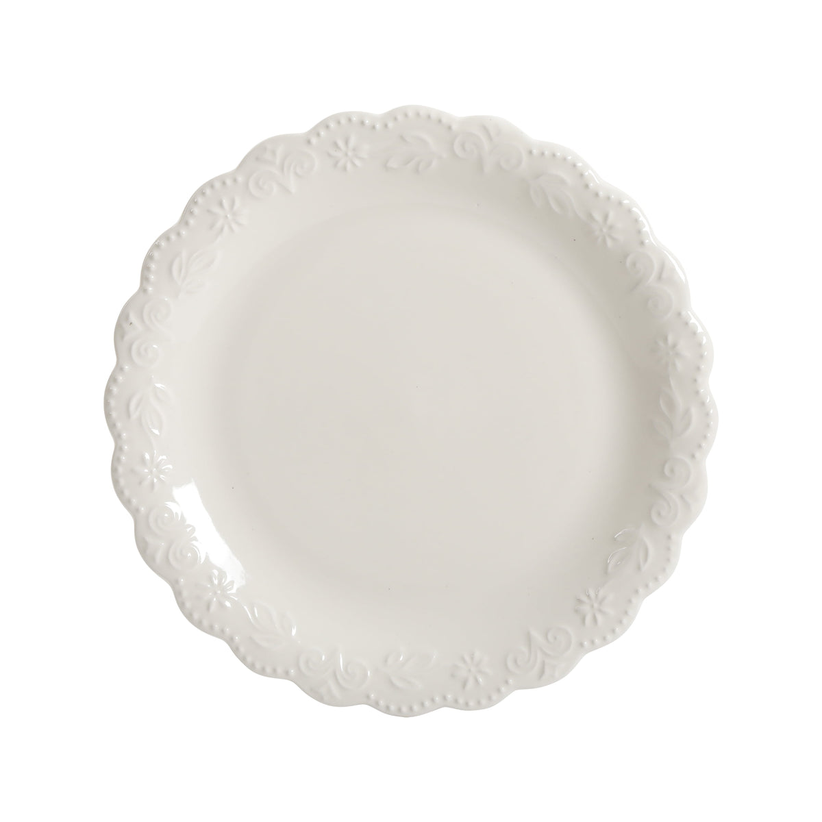 The Pioneer Woman Toni 12-Piece Plates & Bowls Dinnerware Set, Linen