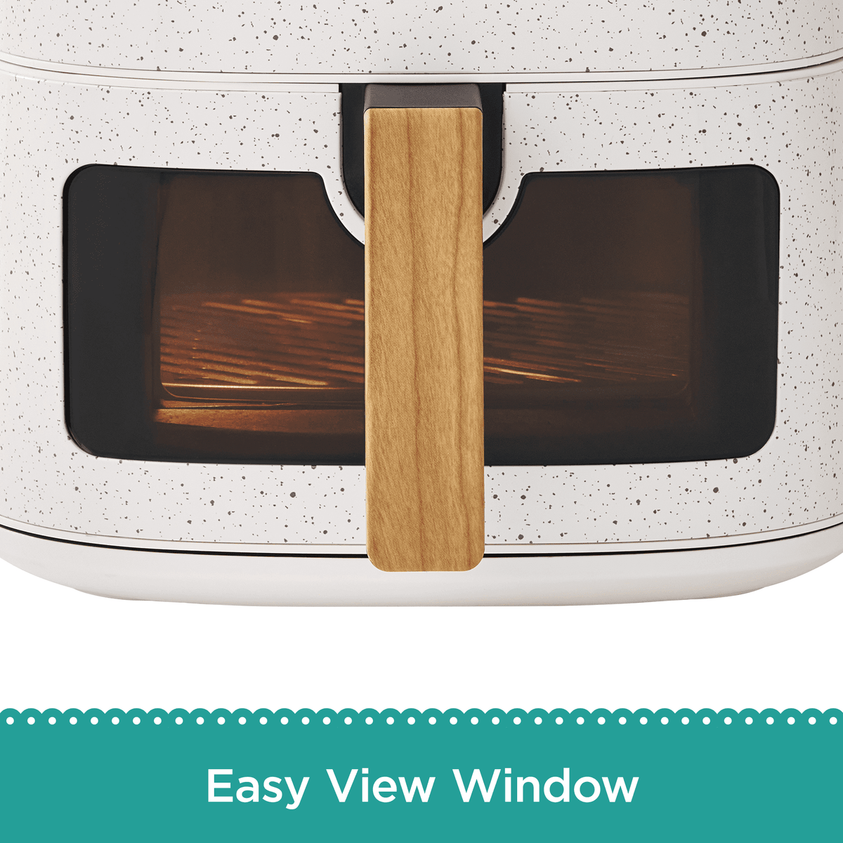 The Pioneer Woman 5.8 Qt Air Fryer, Linen Speckle - Energy Efficient
