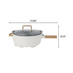 Electric Skillet with Detachable Handle | Prairie Lane - View 6