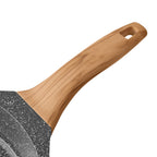 Prairie Signature 2-Piece Cast Aluminum 10" & 12" Fry Pan Set, Charcoal Speckle | Prairie Lane - View 6