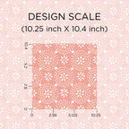 Green Floral Geo Peel And Stick Vinyl Wallpaper | Prairie Lane - View 7