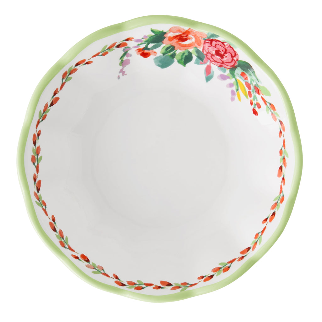 Painted Meadow 12-Piece Ceramic Dinnerware Set | Prairie Lane - View 3