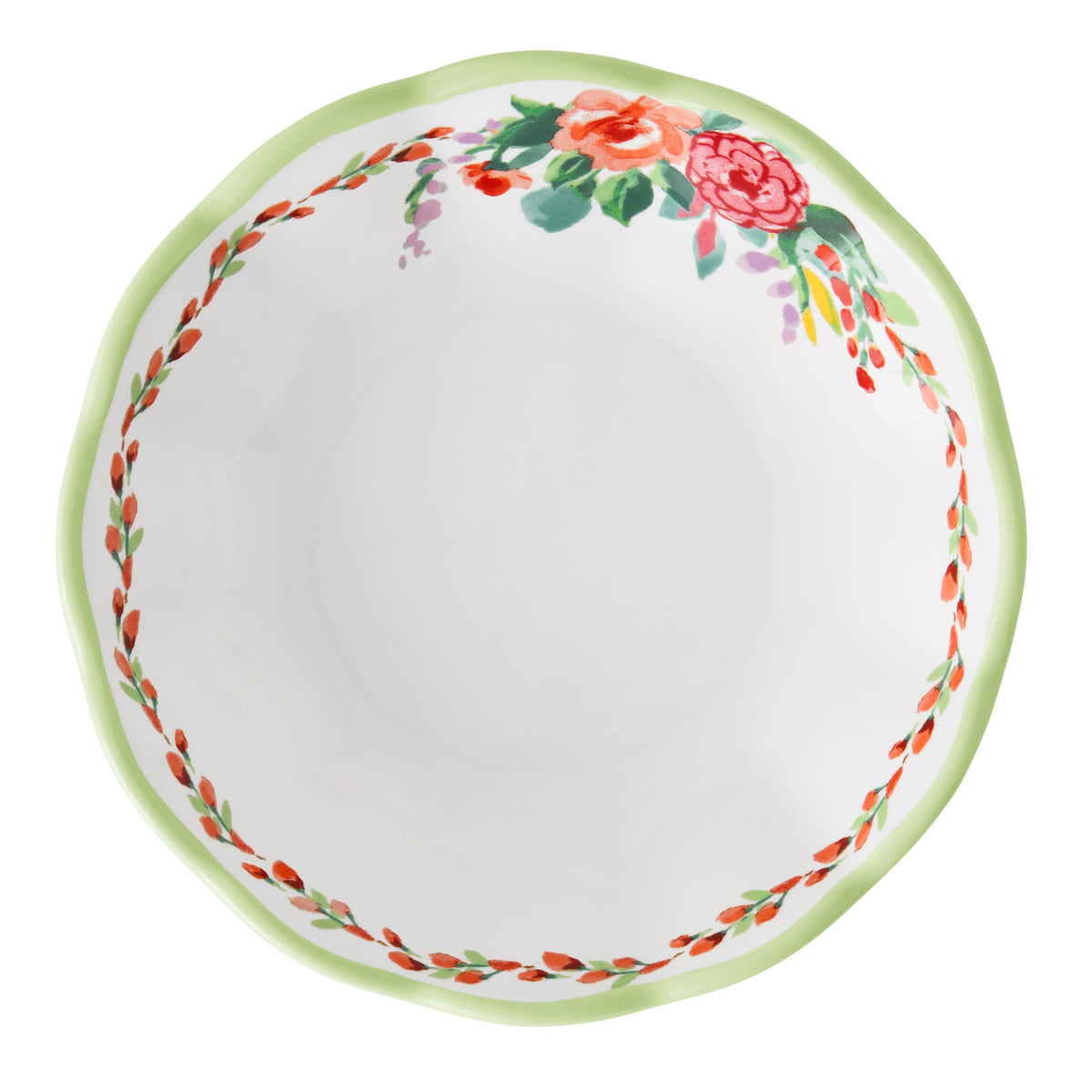 Painted Meadow 12-Piece Ceramic Dinnerware Set | Prairie Lane - View 3