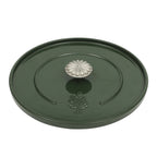 The Pioneer Woman 5-Quart Enamel Cast Iron Dutch Oven with Lid, Dark Green