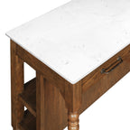 Harper Kitchen Island with Drawers, Homestead Brown | Prairie Lane - View 6