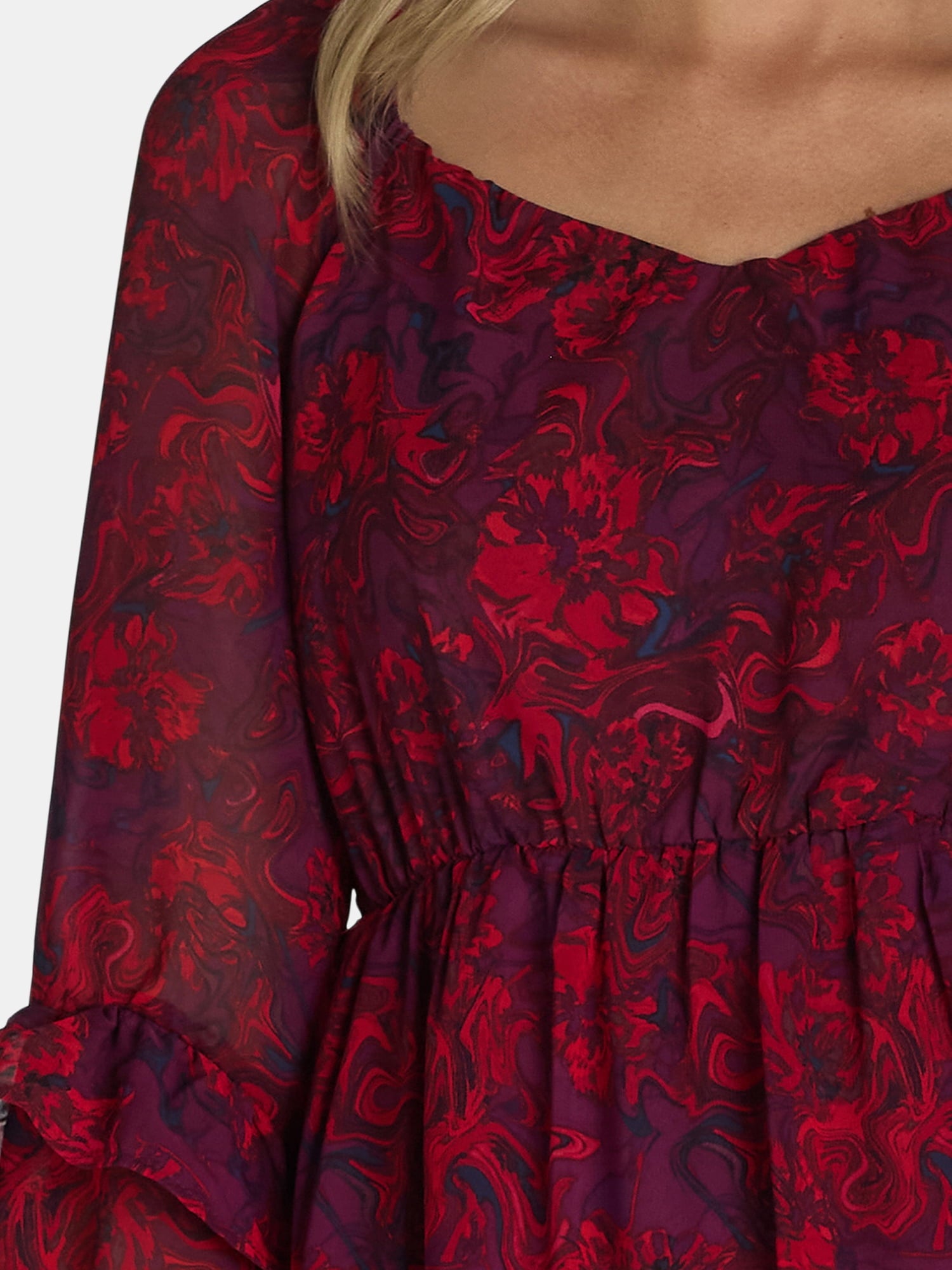 The Pioneer Woman Ruffle Mini Dress