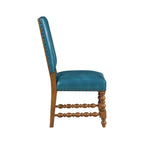 Harper Faux Leather Dining Chairs, Turquoise, Set of 2 | Prairie Lane - View 14