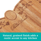 Keepsake Floral 17.7" Ceramic Rolling Pin with Acacia Wood Holder | Prairie Lane - View 6