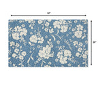 Elmbrook Wildflower Cloudwalk Anti-Fatigue Comfort Mat, Blue, 20" x 32" | Prairie Lane - View 7