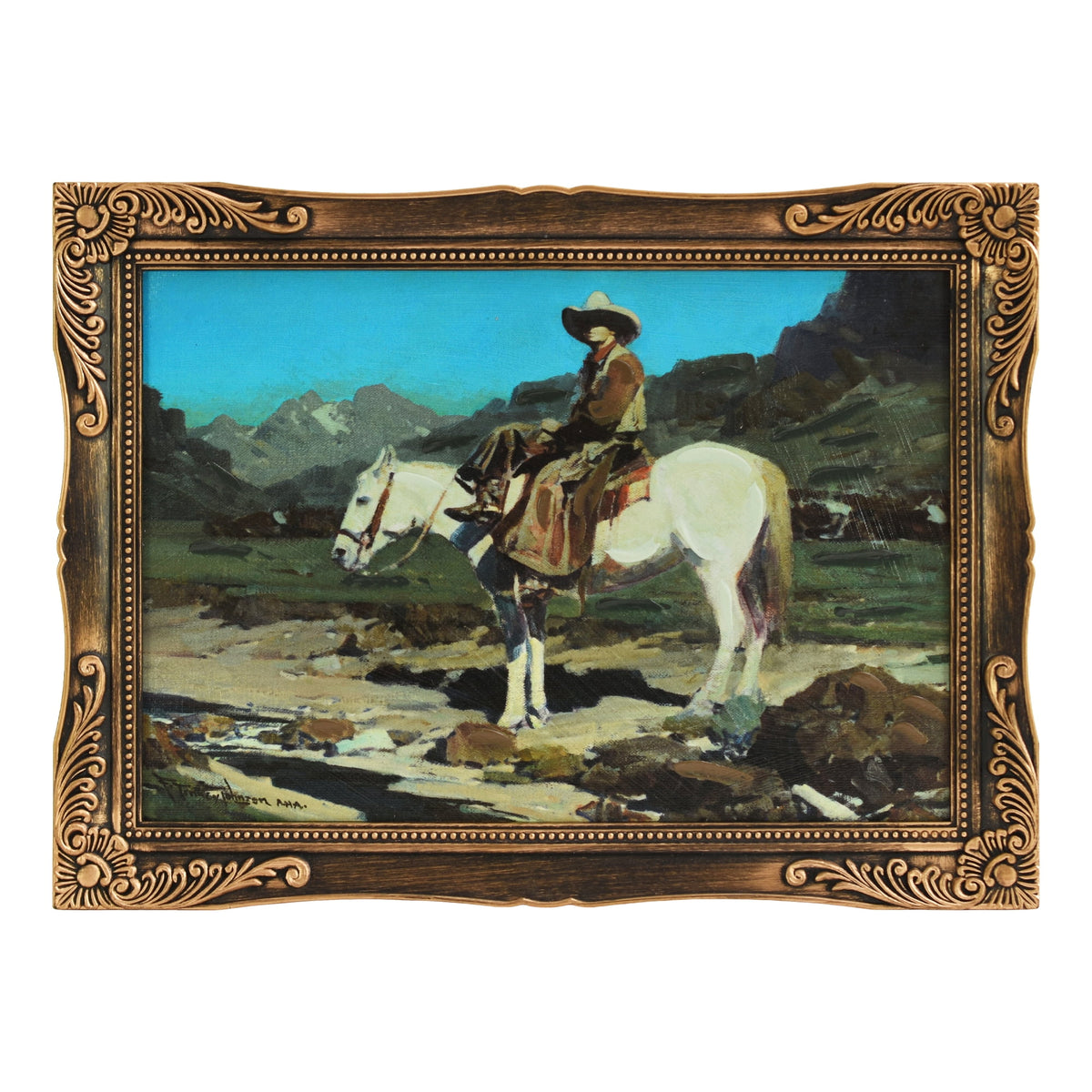 Western Farmhouse Wall Art Set of 3 Framed Prints | Prairie Lane - View 12