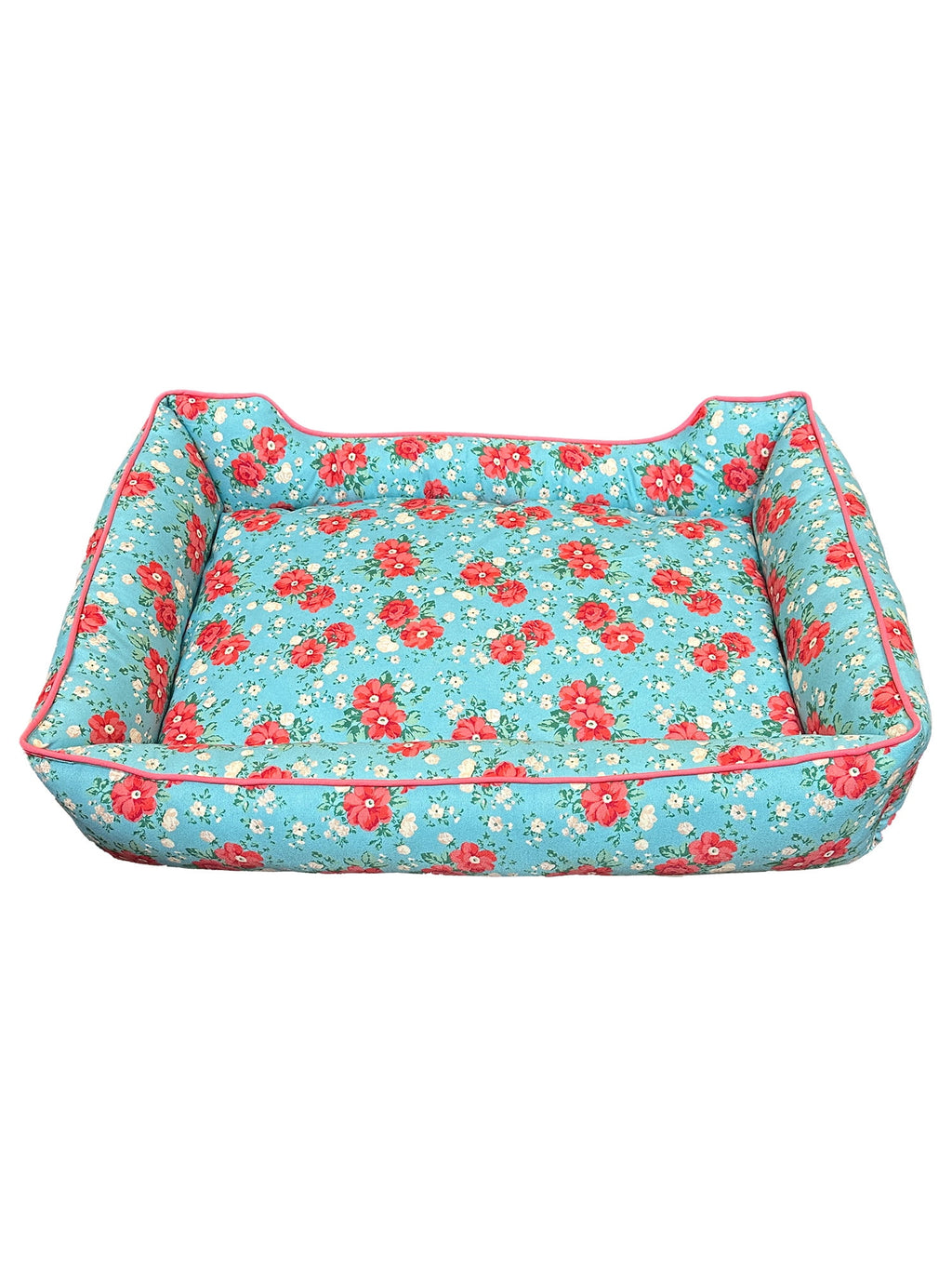 Vintage Floral Large Pet Bed, 34" x 24" | Prairie Lane - View 6