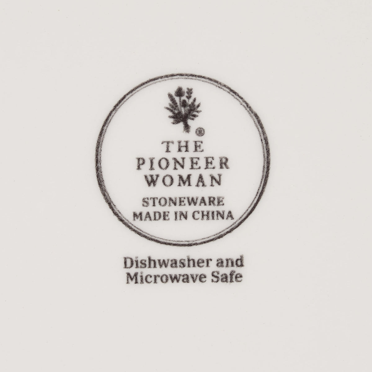 The Pioneer Woman Agatha 12-Piece Stoneware Dinnerware Set, Blue