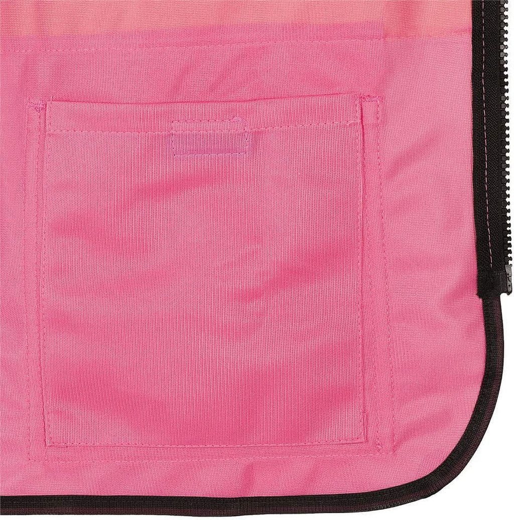 Pioneer Women's Custom Fit Hi-Vis Mesh Back Safety Vest - Color: Pink - Size: XL | Prairie Lane - View 8