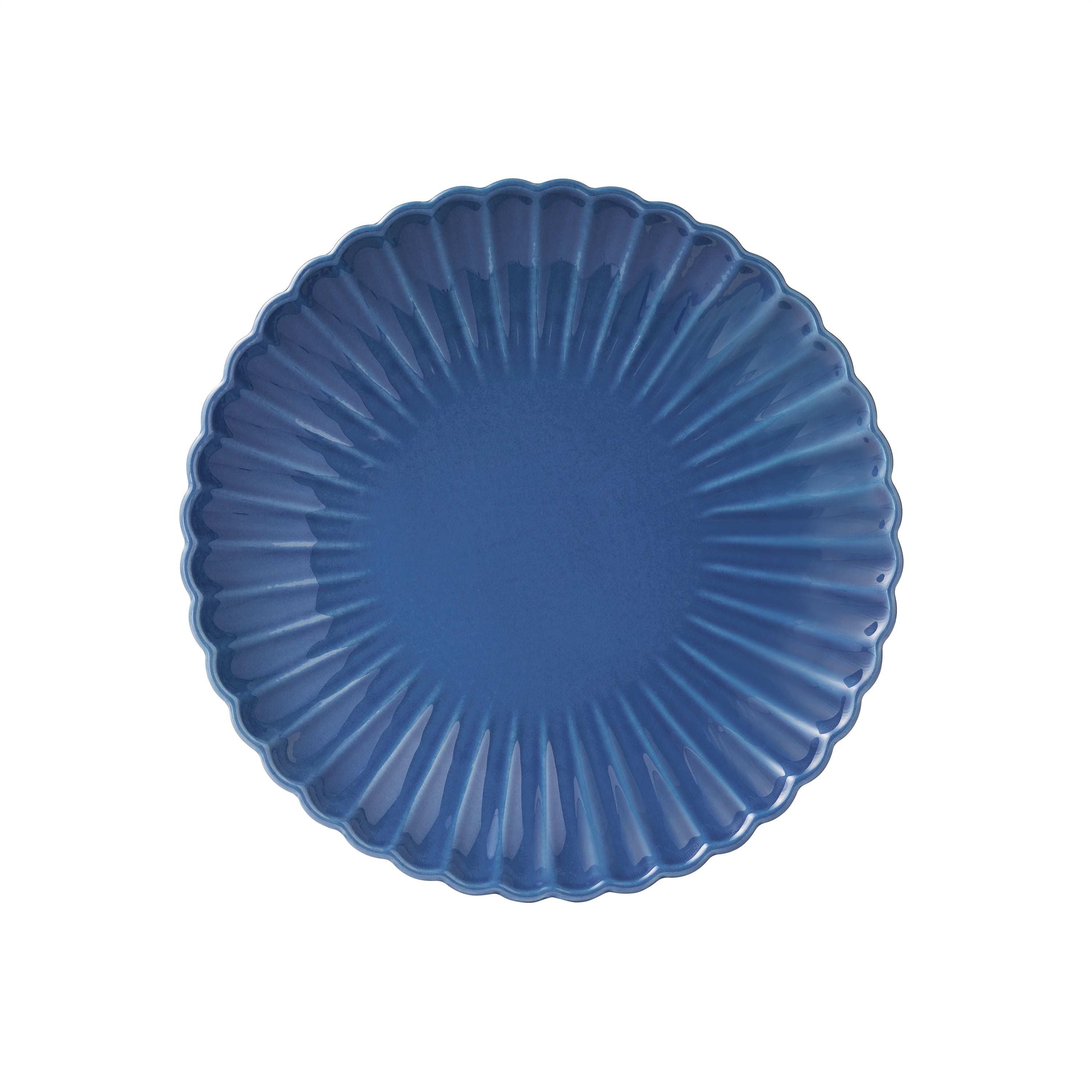 The Pioneer Woman Colette 12-Piece Stoneware Dinnerware Set, Blue