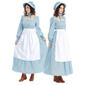 Colonial Dress Women's Prairie Pioneer Dress Floral Pilgrim Dress Civil War | Prairie Lane - View 1