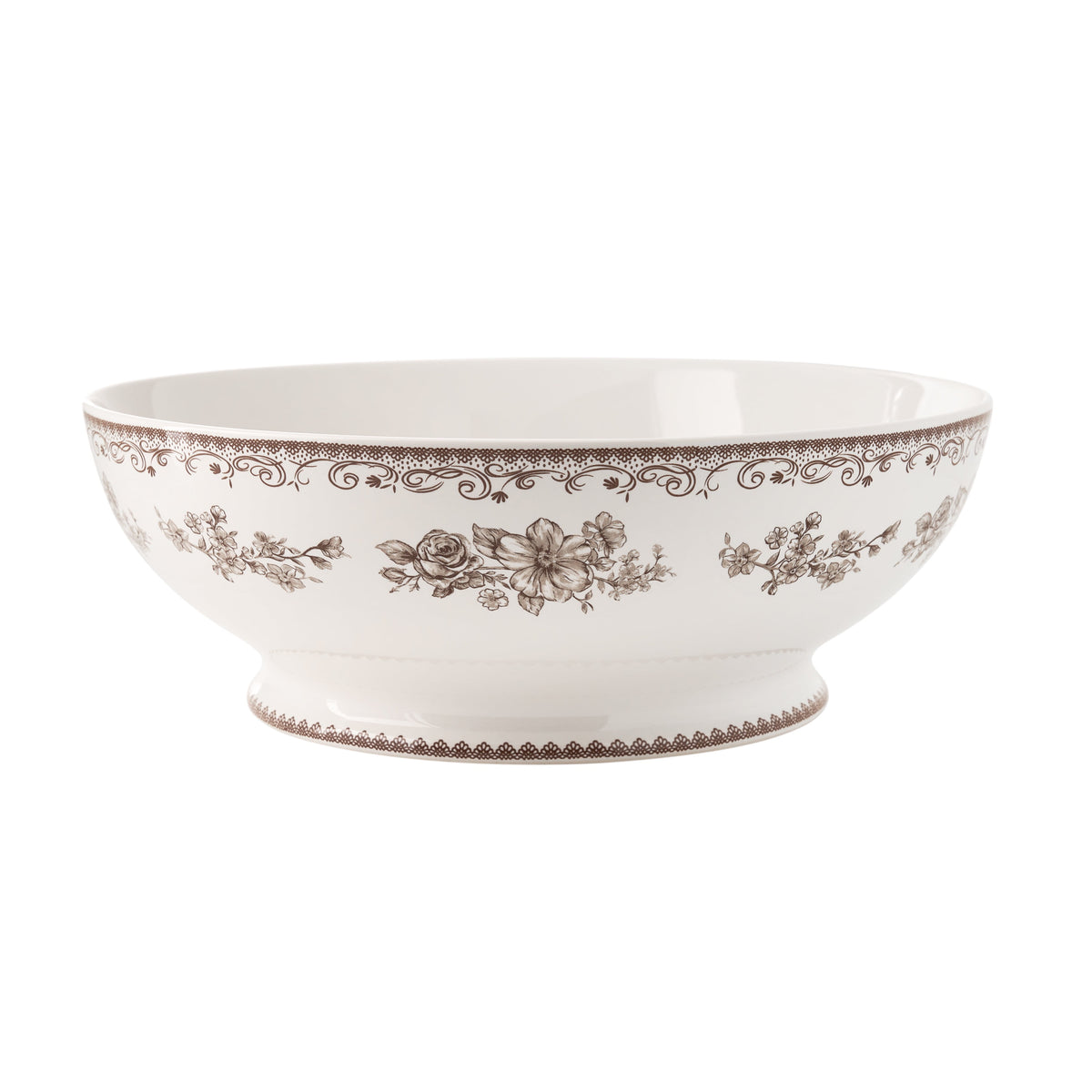 The Pioneer Woman Agatha Stoneware 11-inch Serving Bowl, Green
