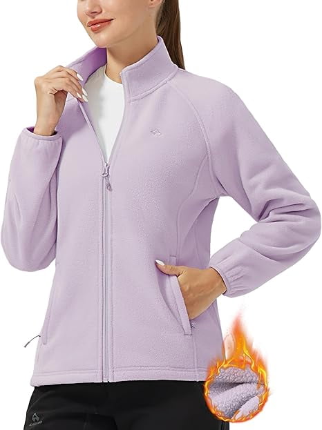 Athleisure Fleece Long Sleeve Jacket, Women's | Prairie Lane
