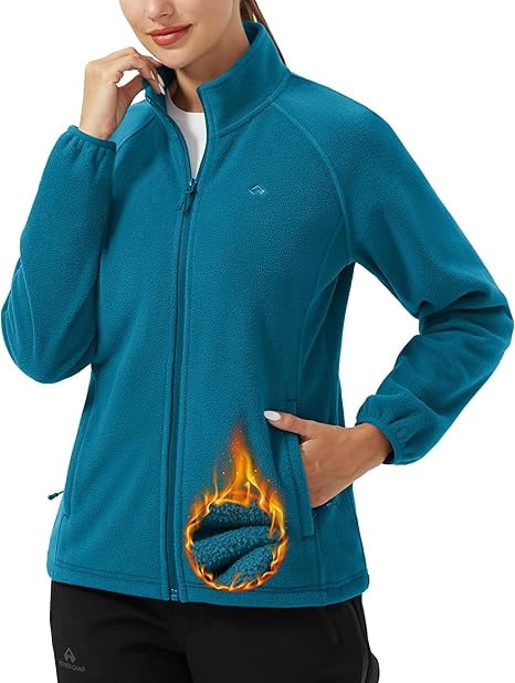 Athleisure Fleece Long Sleeve Jacket, Women's | Prairie Lane
