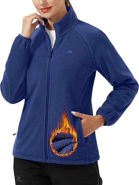 Athleisure Fleece Long Sleeve Jacket, Women's | Prairie Lane