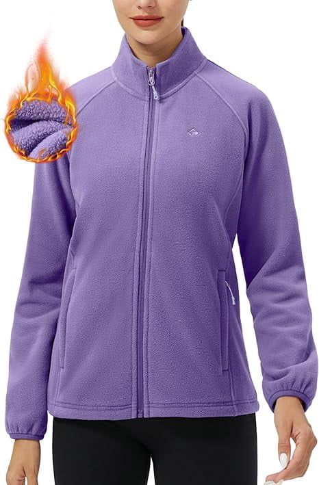 Athleisure Fleece Long Sleeve Jacket, Women's | Prairie Lane