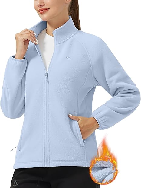 Athleisure Fleece Long Sleeve Jacket, Women's | Prairie Lane